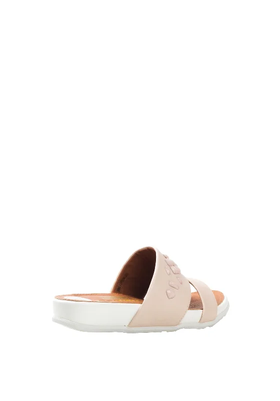 Zanni Shapes Crystal Sandals, Nude