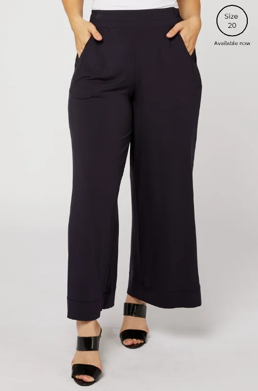 Bella Palazzo Pant - French Navy