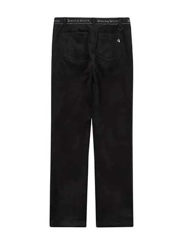 Women s Corduroy Mink Bonding Pants 5114LXWP BLACK