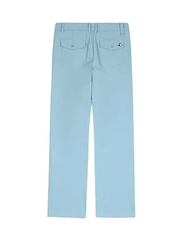 Women s obi modified bootcut 10cm pants 5034LXWN SKY BLUE