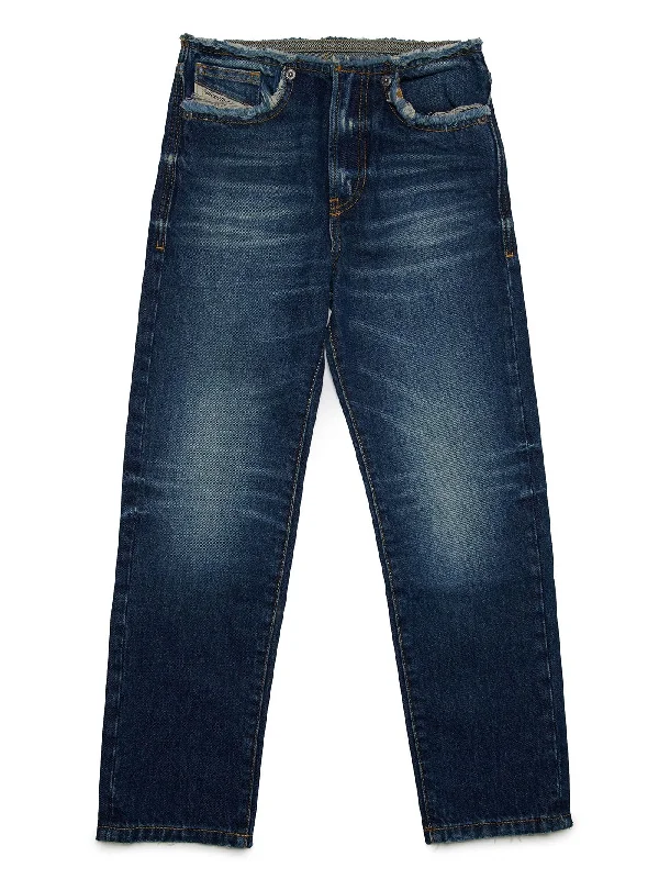 Jeans in blue cotton