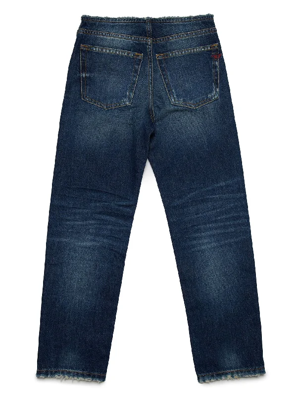 Jeans in blue cotton