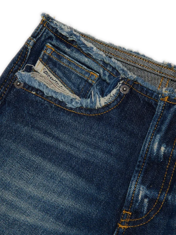 Jeans in blue cotton