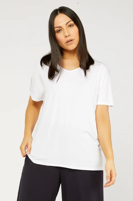 Ivy Swing Tee - White