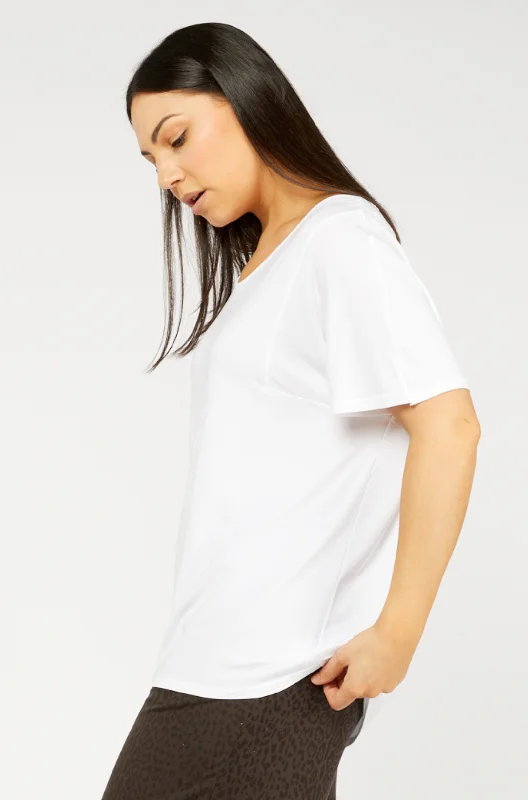 Ivy Swing Tee - White