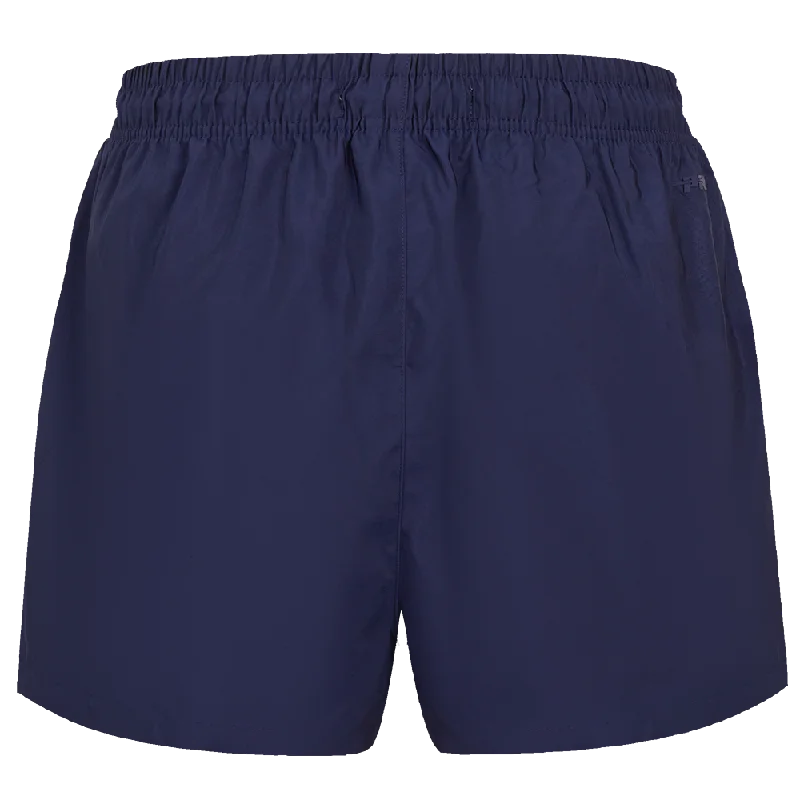 MLB ATLANTA BRAVES TRIPLE TONAL WOMEN'S WOVEN SHORT (MIDNIGHT NAVY)