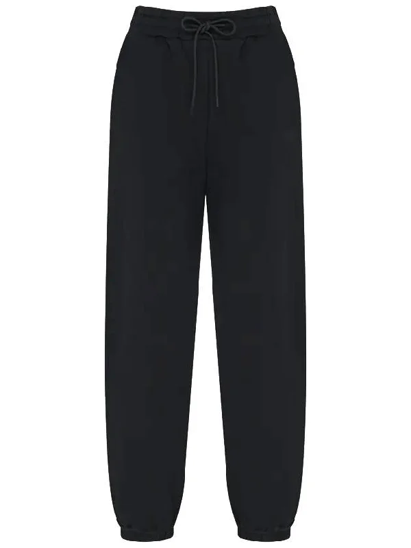 Cloud Logo Track Pants Black