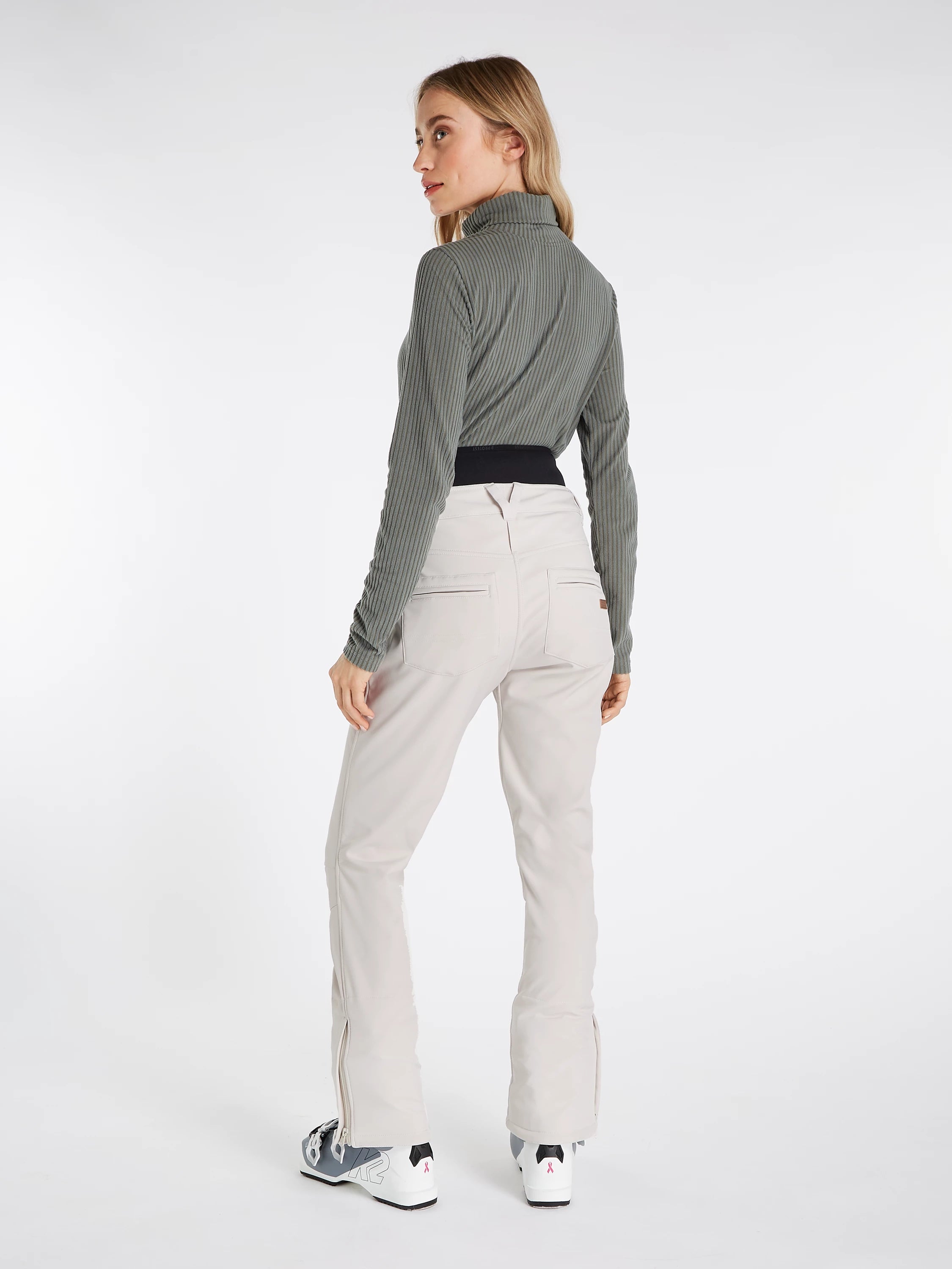 Protest PRT Lullaby Womens Softshell Pants Kit Off White