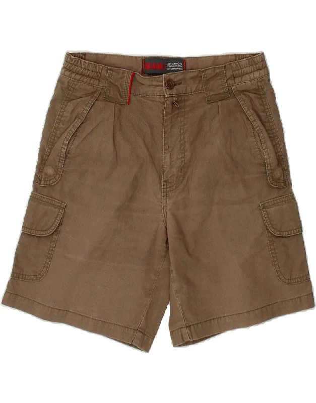 SLAM Womens Cargo Shorts IT 44 Medium W30  Brown