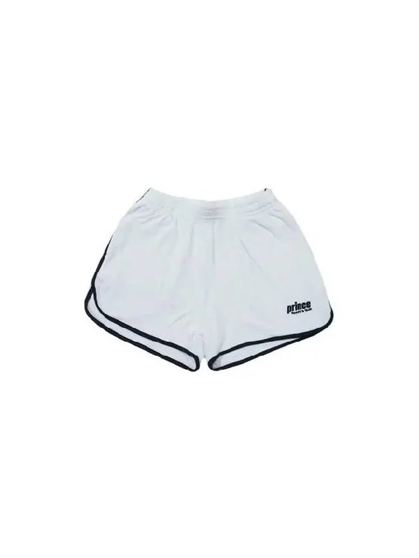 Prince Tennis Terry Shorts White Black