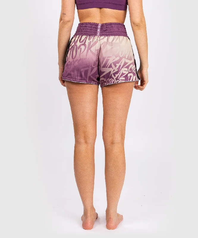 Venum x Kaz Muay Thai Shorts - Dusky Orchid