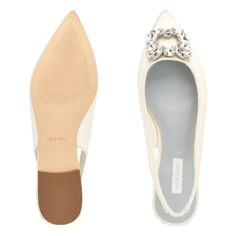 Blingy Slingback Flats