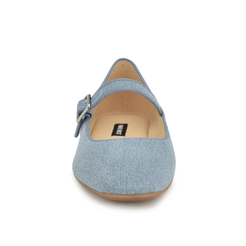 Lilow Square Toe Mary Jane Flats