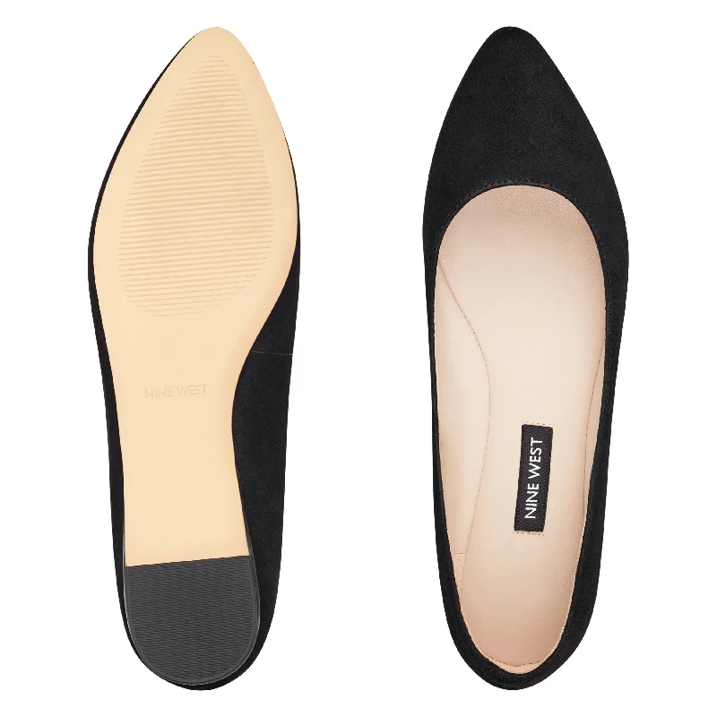 Speakup Almond Toe Flats