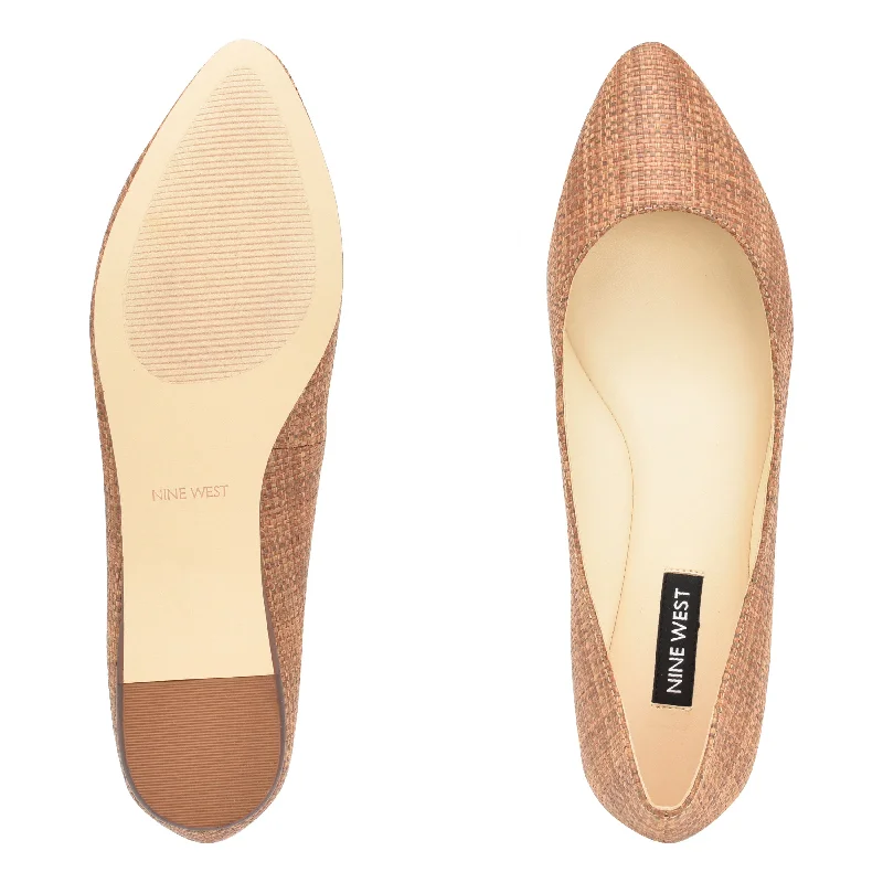 Speakup Almond Toe Flats