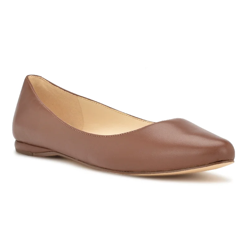 Speakup Almond Toe Flats