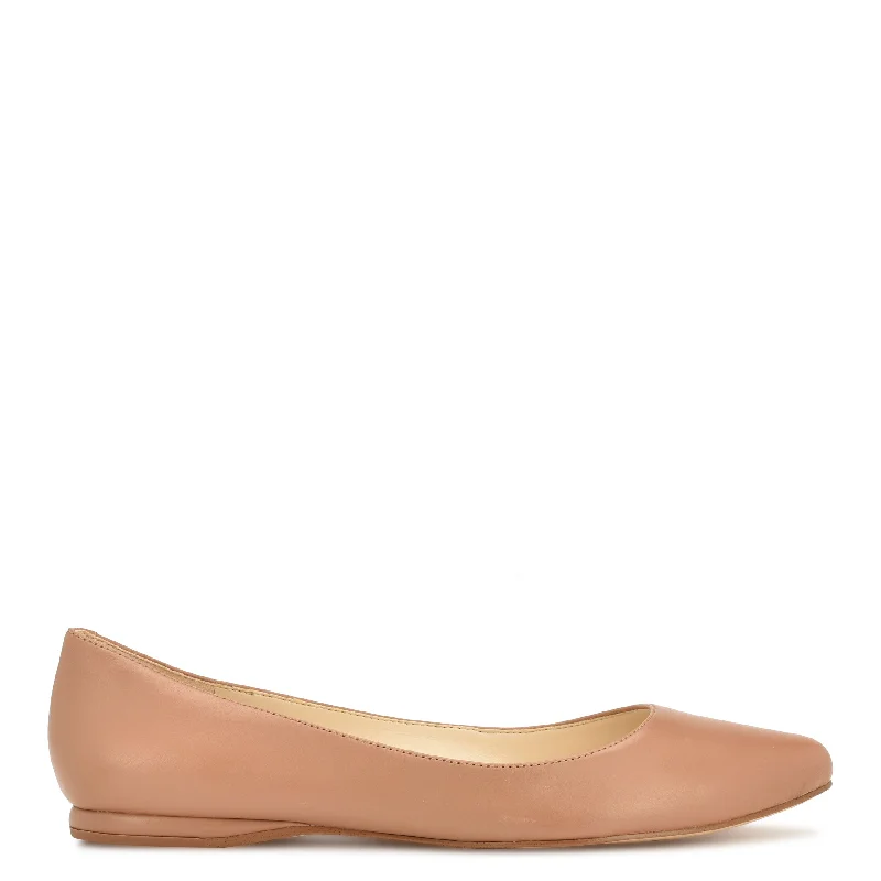 Speakup Almond Toe Flats