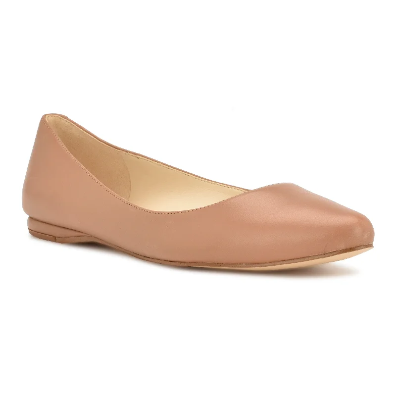 Speakup Almond Toe Flats