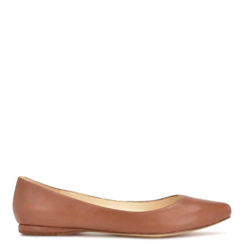 Speakup Almond Toe Flats