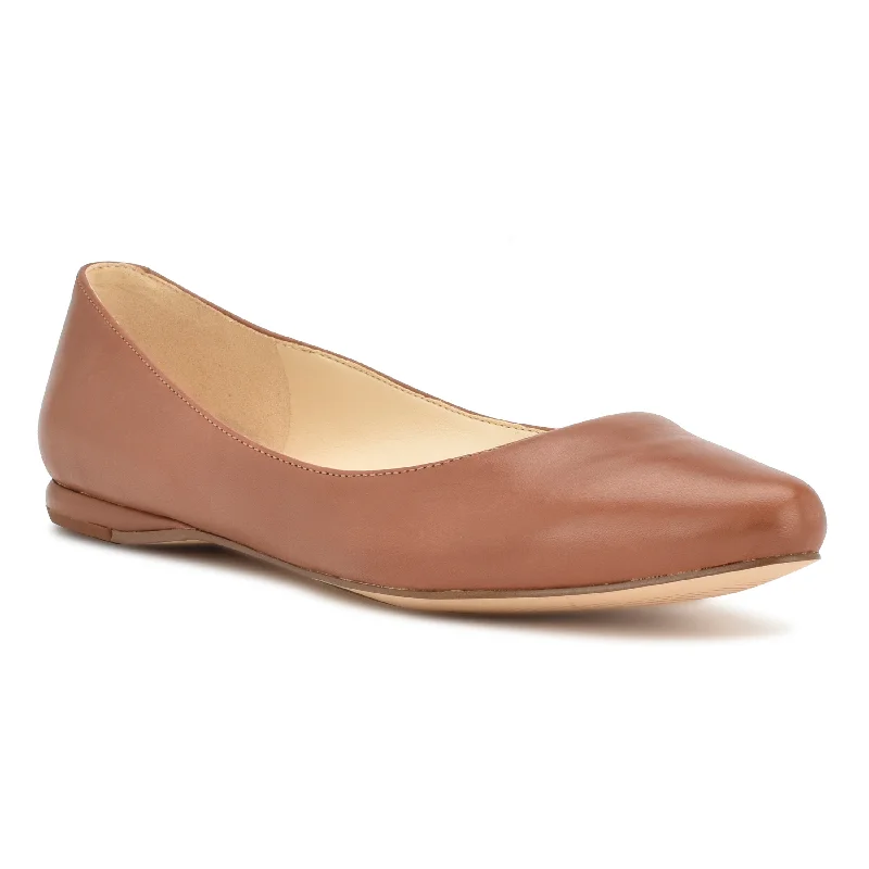 Speakup Almond Toe Flats